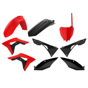 KIT MX HONDA CRF250R (18-21) CRF450R (17-20) Rojo cr04/Negro 90833