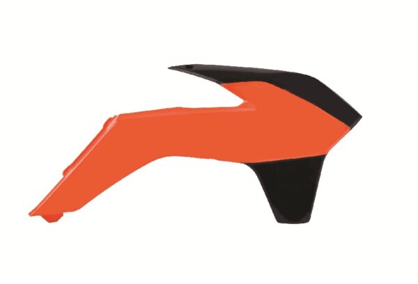 TAPAS RADIADOR SX85 (13-17) Negro/Naranja KTM 8416700001