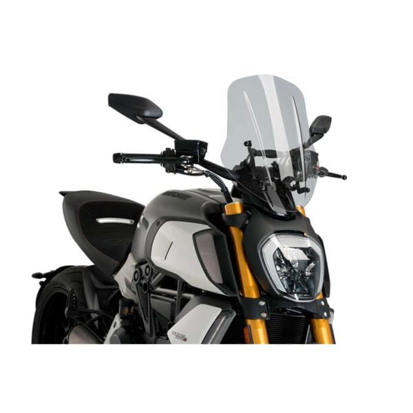 Cúpula Puig Touring para Ducati Diavel 1260 S del 2022