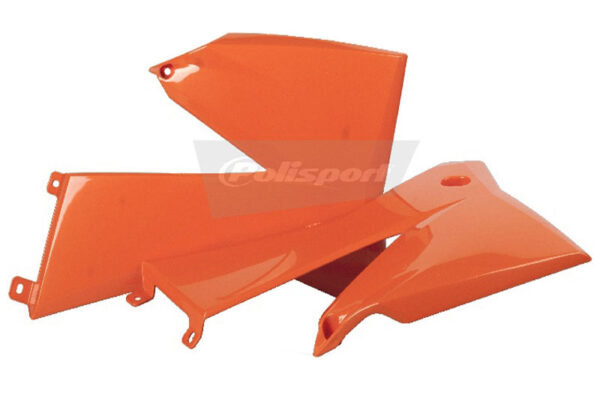 TAPAS RADIADOR SX/SX-F(05-06) EXC(05-07) EXC-F/XC(06-07) XC-F(07) Naranja KTM 8411500002