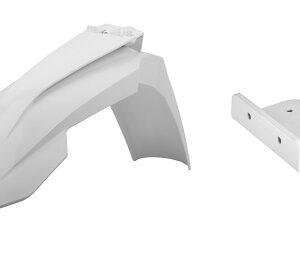 KIT GUARDABARRO DELANTERO KTM + ADAPTADOR SX/SX-F(07-12) EXC/EXC-F(08-13) Blanco 90735