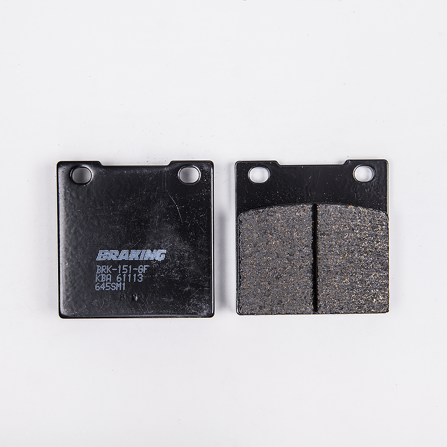 Braking Juego de pastillas de freno semimetálicas SM1 para Honda/Suzuki