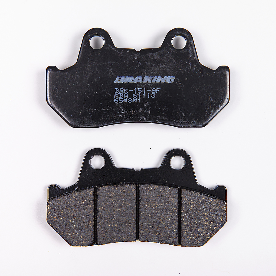 Braking Juego de pastillas de freno semimetálicas SM1 para Honda