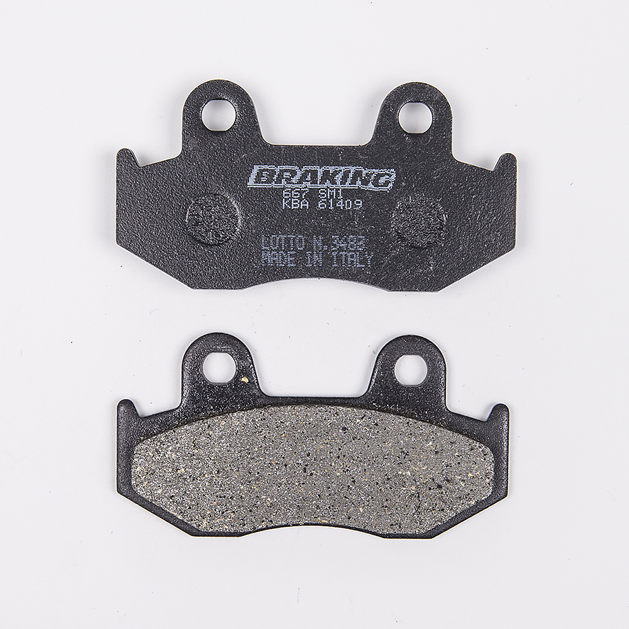 Braking Juego de pastillas de freno semimetálicas SM1 para Honda