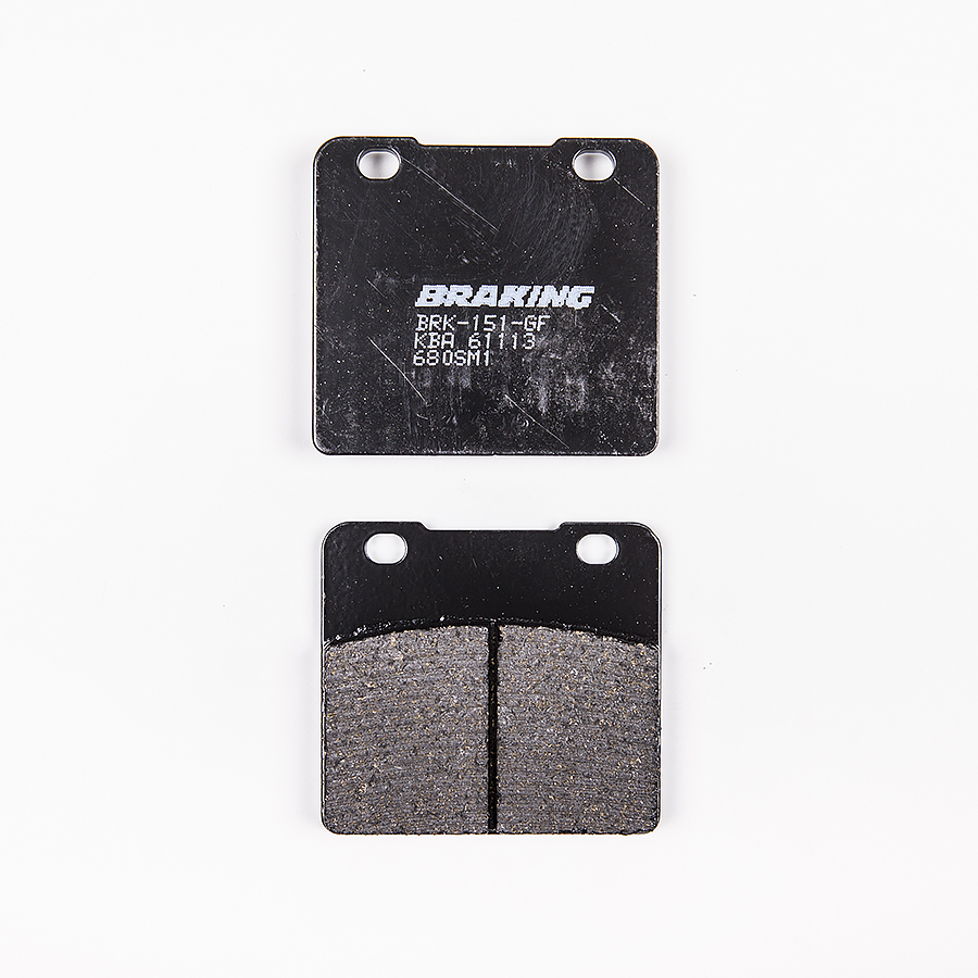 Braking Juego de pastillas de freno semimetálicas SM1 para Kawasaki/Suzuki