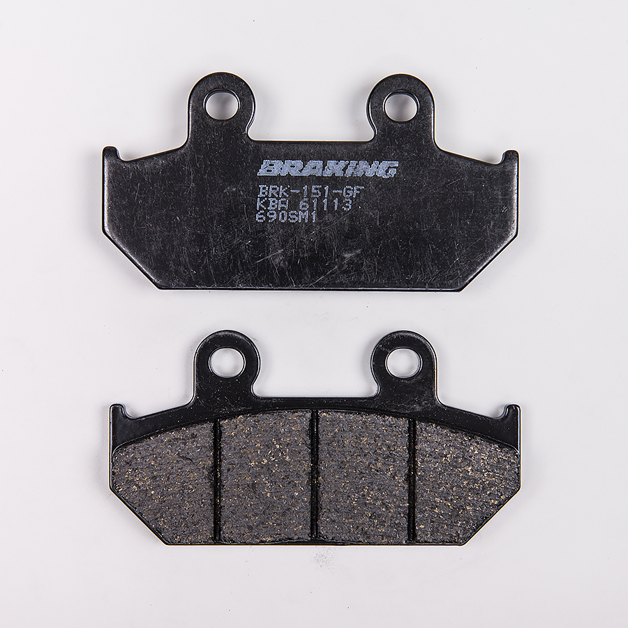 Braking Juego de pastillas de freno semimetálicas SM1 para Honda