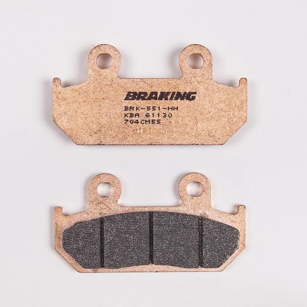 Braking Juego de pastillas de freno sinterizadas CM55 para Honda