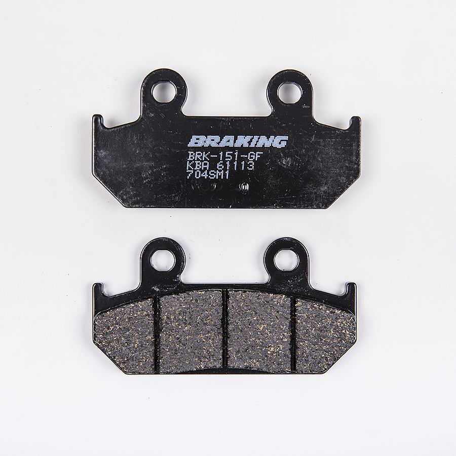 Braking Juego de pastillas de freno semimetálicas SM1 para Honda