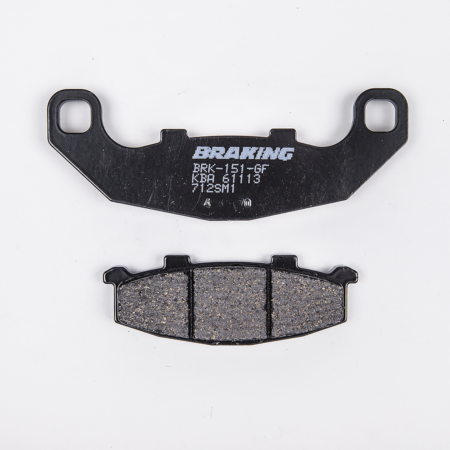 Braking Juego de pastillas de freno semimetálicas SM1 para Kawasaki/Suzuki