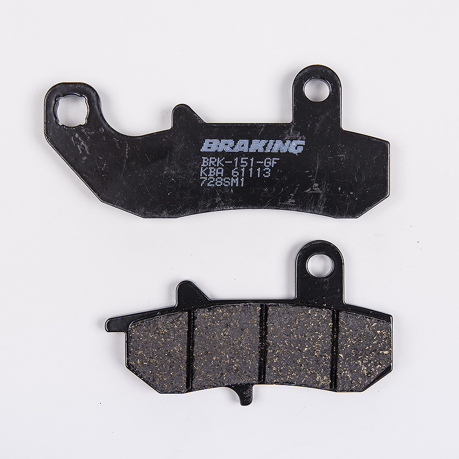 Braking Juego de pastillas de freno semimetálicas SM1 para Suzuki/Yamaha