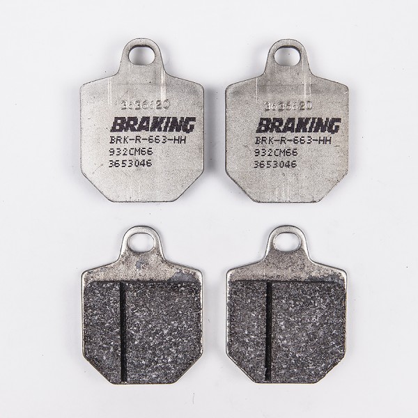 Braking Juego de pastillas de freno semimetálicas CM66 para Honda/Husaberg/KTM