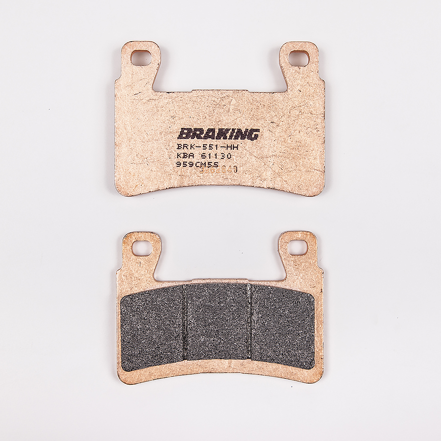 Braking Juego de pastillas de freno sinterizadas CM55 para Honda/Kawasaki