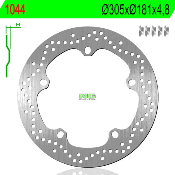 Disco de Freno para moto Ng 1044 305 X 181 X 4.8