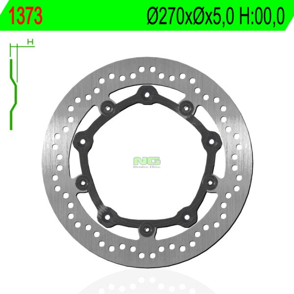 Disco Freno Ng Flotante 9621373 270 X 5