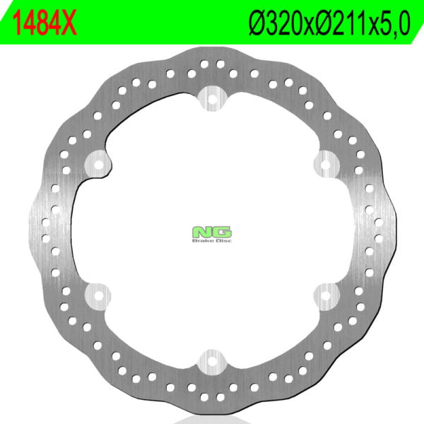 Disco Ng Brake Disc 1484X 320 X 211 X 5.0