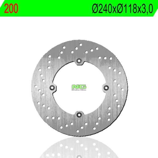 Disco Freno Ng 200 240 X 118 X 3