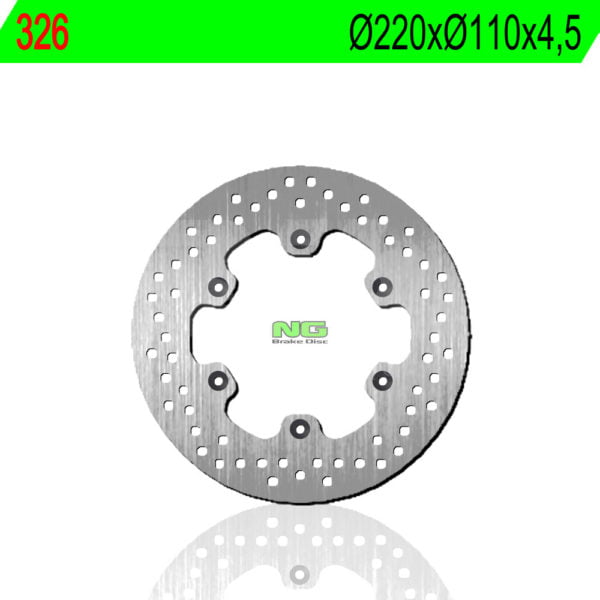Disco de Freno para moto Ng 326 220 X 110 X 4.5