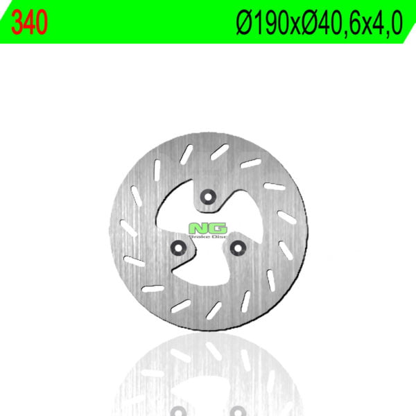 Disco Freno Ng 340 190 X 40.6 X 4