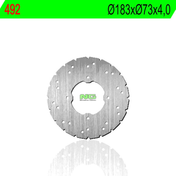 Disco Freno Ng 492 183 X 37 X 4