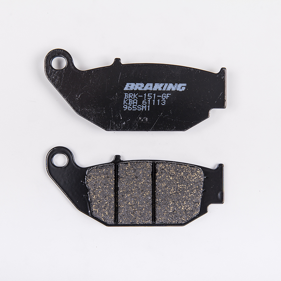 Braking Juego de pastillas de freno semimetálicas SM1 para Honda