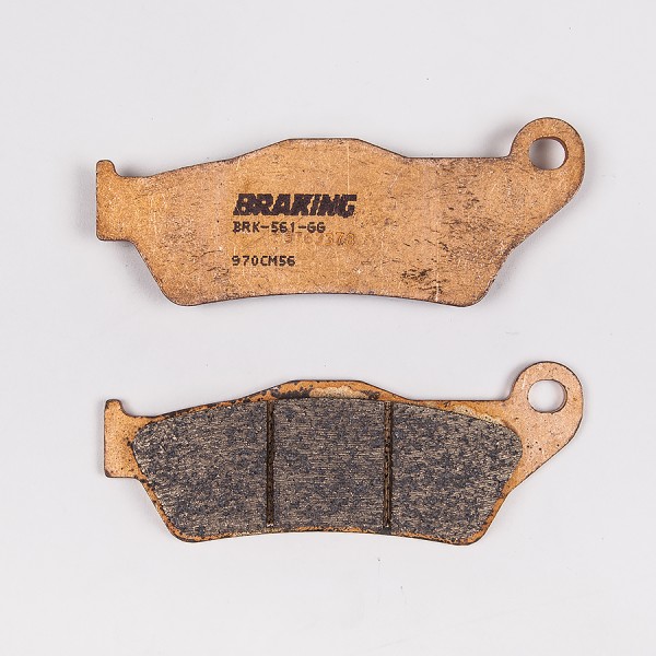 Braking Juego de pastillas de freno sinterizadas CM56 para Harley