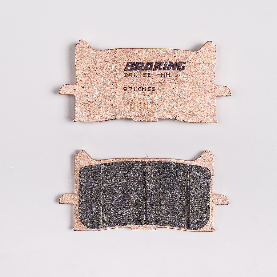 Braking Juego de pastillas de freno sinterizadas CM55 para Honda