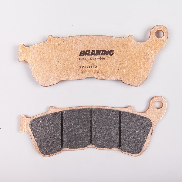 Braking Juego de pastillas de freno sinterizadas CM77 para Harley