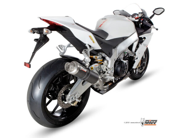 Escape Mivv Slip-On GP carbon Aprilia RSV4 2009-16 / Tuono V4 2010-16