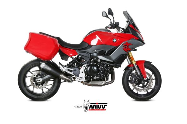 Escape Mivv Slip-On Delta Race black BMW F 900 XR 2020-24