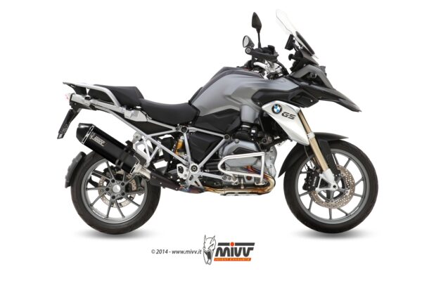 Escape Mivv Slip-On Speed edge black BMW R 1200 GS / Adventure 2013-18