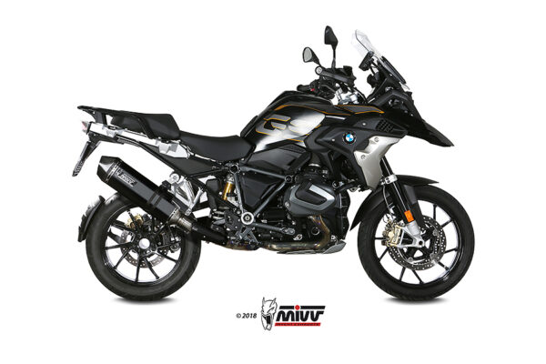 Escape Mivv Slip-On Speed edge black BMW R 1250 GS / Adventure 2019-23