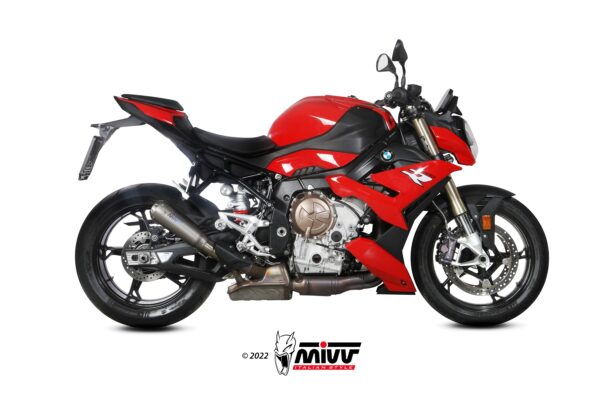 Escape Mivv Slip-On X-M1 titanium BMW S 1000 R 2021-24