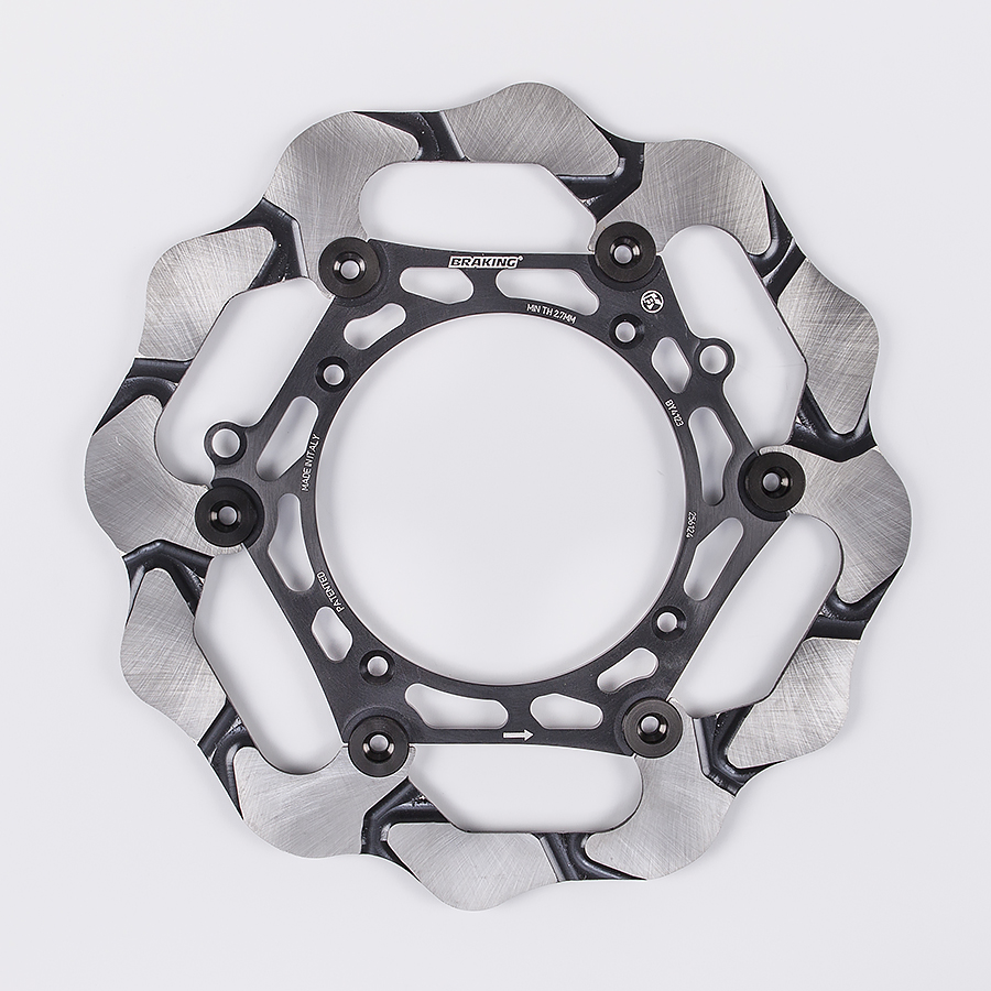 Braking Disco de freno delantero izquierdo Batfly Ø270/120 para Husqvarna