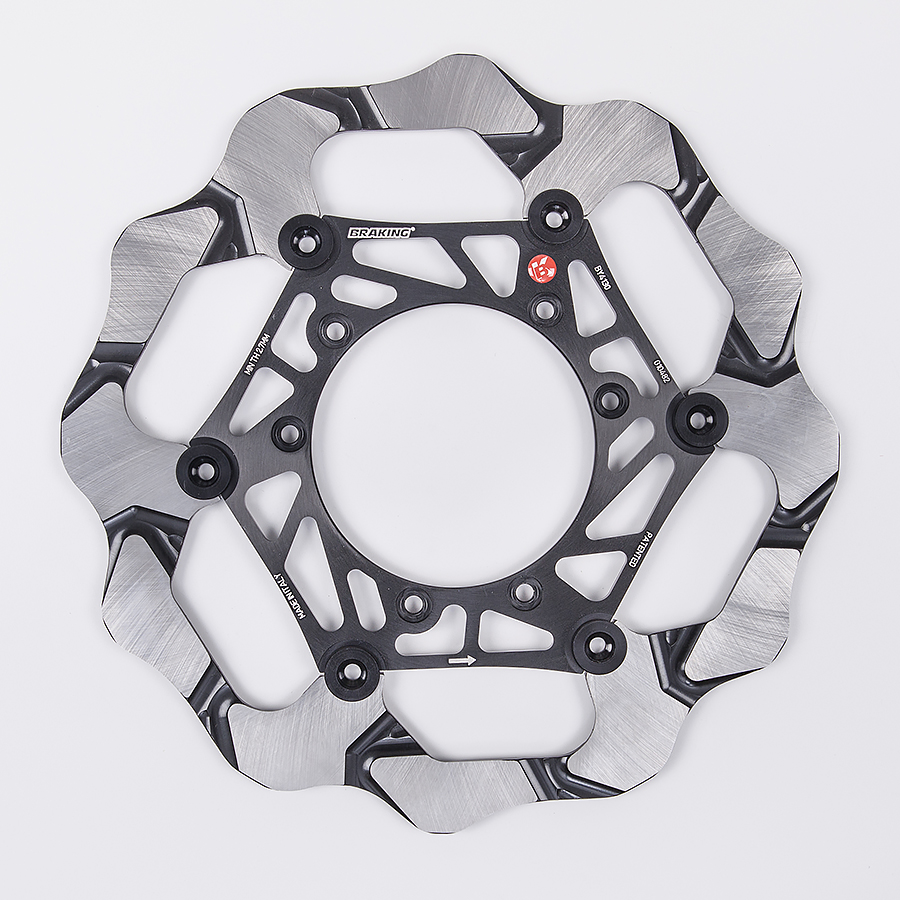Braking Disco de freno delantero izquierdo Batfly Ø280/101 para Honda