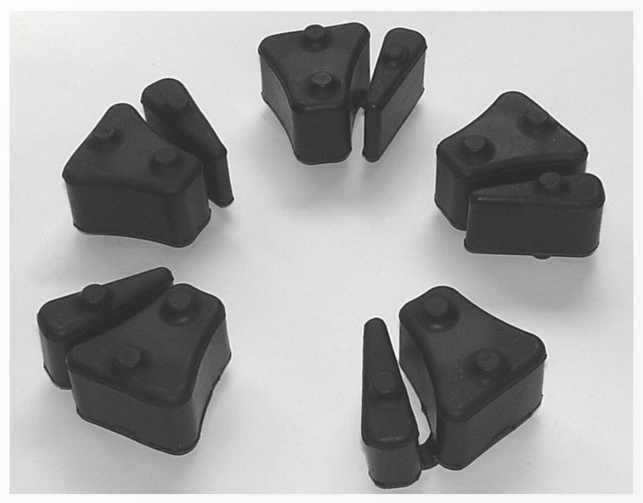 Silentblock TOURMAX – Rueda trasera CBR600F Honda (set de 5)