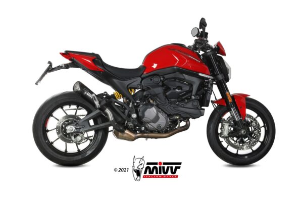 Escape Mivv Slip-On X-M5 black Ducati Monster 2021-24