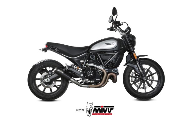 Escape Mivv Slip-On X-M1 black Ducati Scrambler 800 Icon / Icon Dark 2021-22