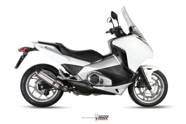 Escape Mivv Slip-On Suono St. Steel con tapa carbono Honda Integra 700/750 / NC 700/750 S / X