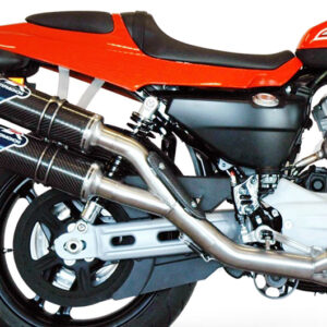 Termignoni Escape Completo Round Carbono Harley Davidson XR 1200 R 2008-13