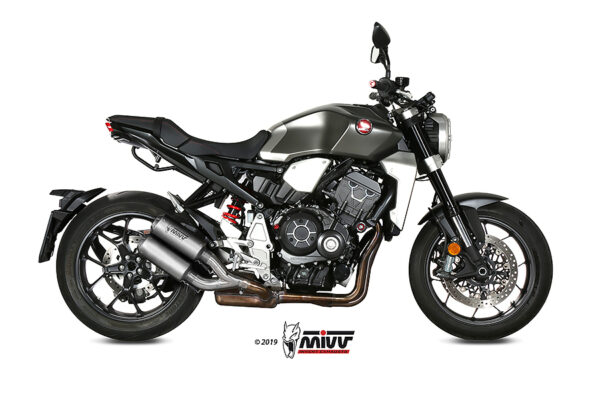 Escape Mivv 2 Slip-On Mk3 St. Steel Honda CB 1000 R 2018-24