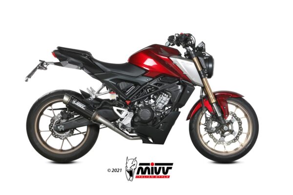 Escape Mivv Full system 1x1 GP Pro carbono Honda CB 125 R 2021-24
