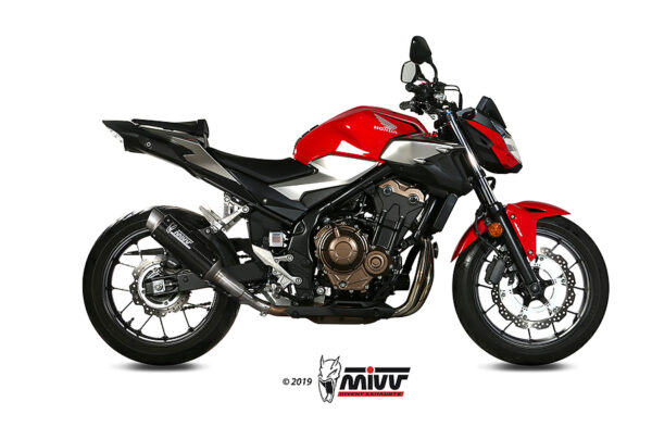 Escape Mivv Slip-On GP Pro carbono Honda CB 500 F 2019-24