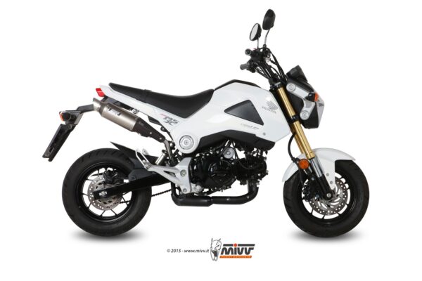 Escape Mivv Slip-On M2 St. Steel Honda GROM 125 / MSX 125 2013-15