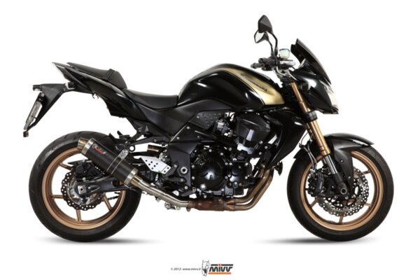 Escape Mivv Slip-On GP carbon Kawasaki Z750 R 2011-14