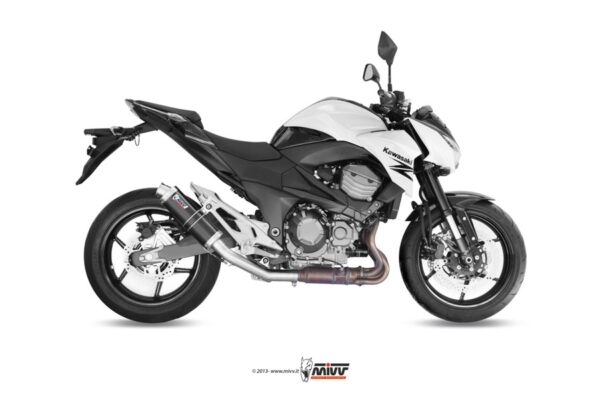 Escape Mivv Slip-On GP black Kawasaki Z800 E 2013-16