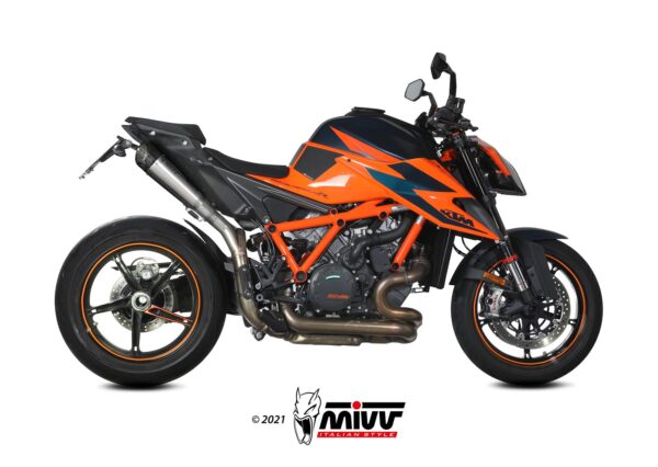 Escape Mivv 2 Slip-On X-M5 titan KTM 1290 Superduke 2020-23
