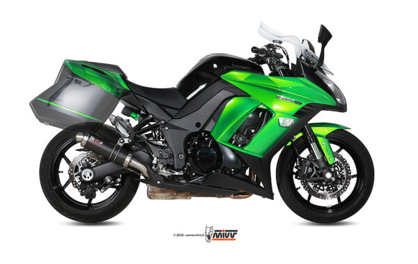 Escape Mivv 2 Slip-On GP carbon Kawasaki Z1000 SX / Ninja 1000 SX 2014-19