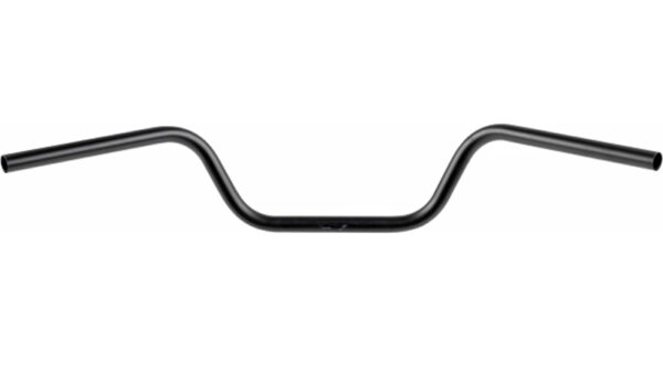 Manillar TRW acero 22 mm Touring Low negro