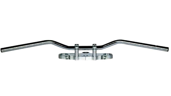 Manillar TRW acero 22 mm Superbike Sportive cromado