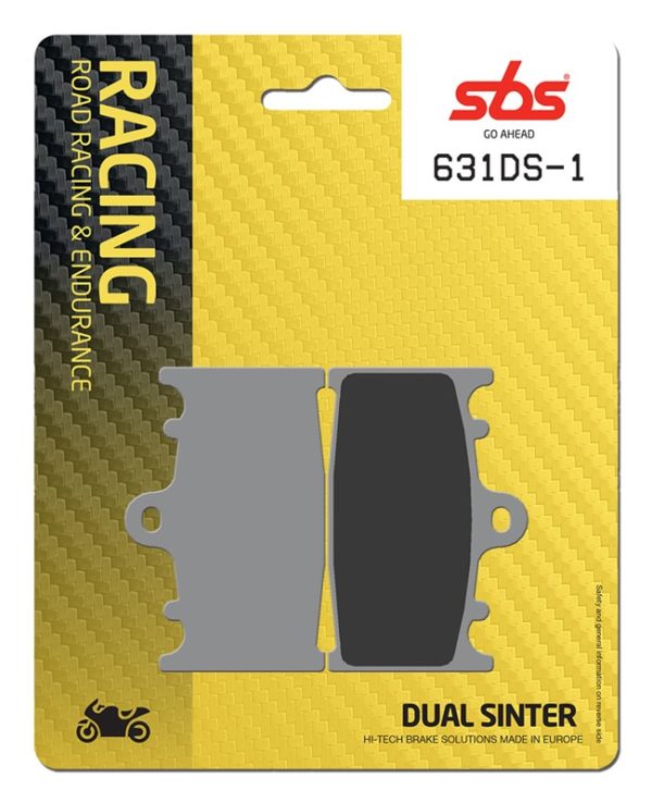 Pastilla de freno SBS P631-DS1